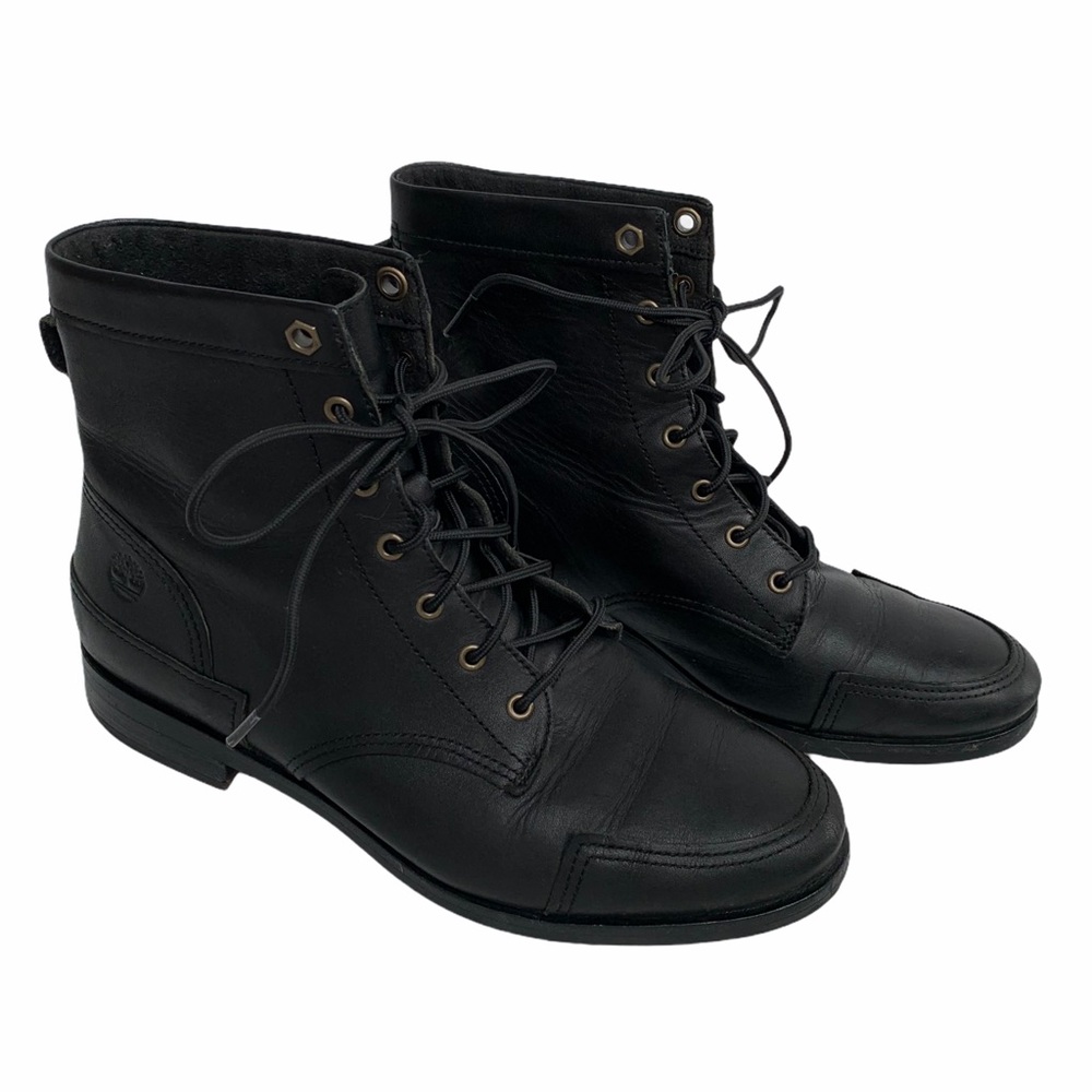 Timberland Somers Fall Lace-up Leather Boots Black